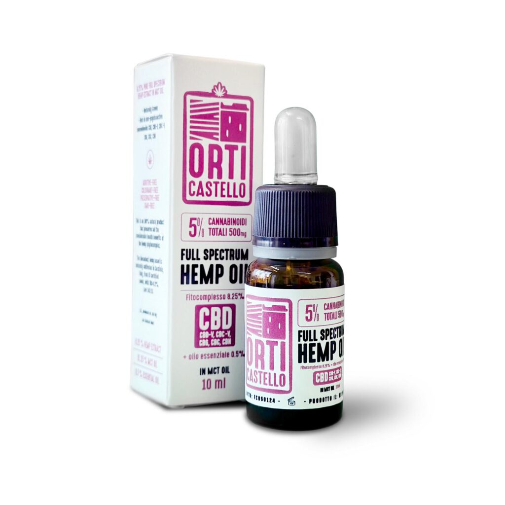 Cbd Area - Olio Cbd 5% "Full Spectrum" - Made in Sardegna