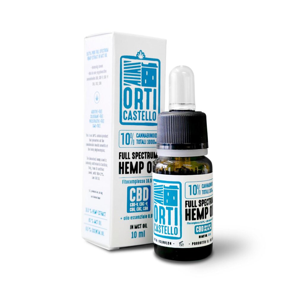 Cbd Area - Olio Cbd 10% "Full Spectrum" - Made in Sardegna